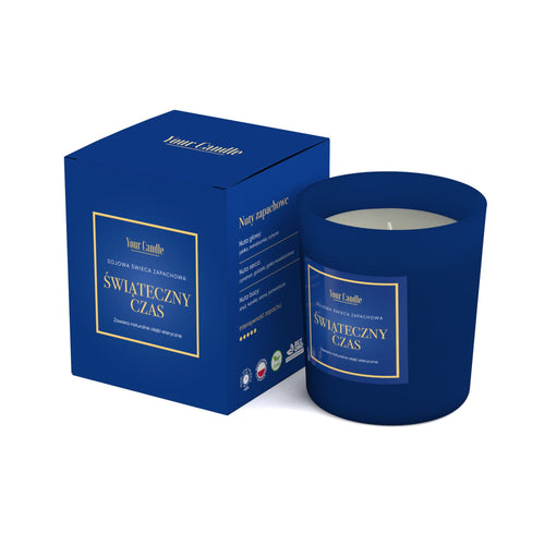 Your Candle Colour Świeca sojowa Świąteczny Czas-210ml