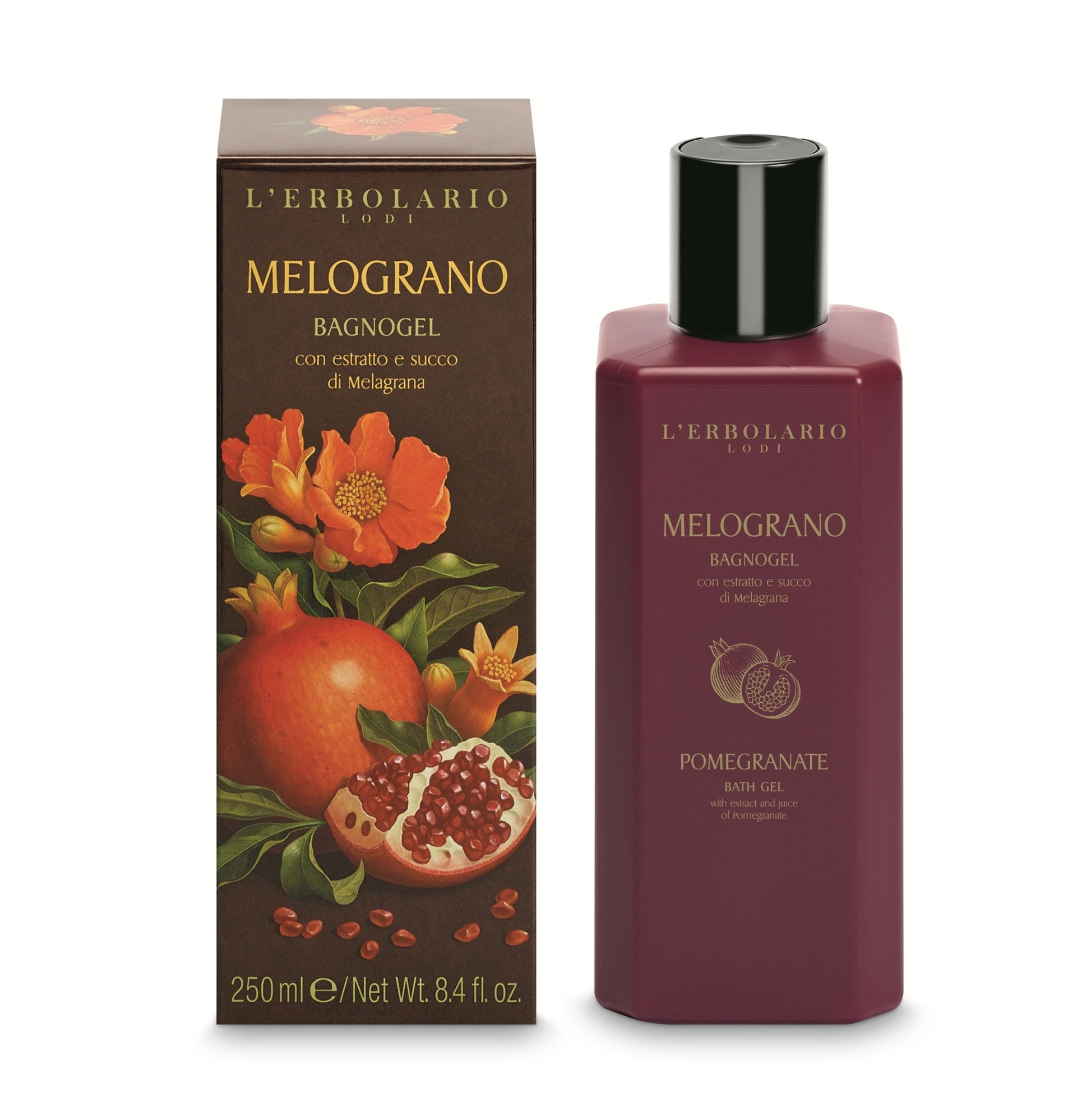 L'ERBOLARIO MELOGRANO ŻEL DO KĄPIELI, 250 ML-1