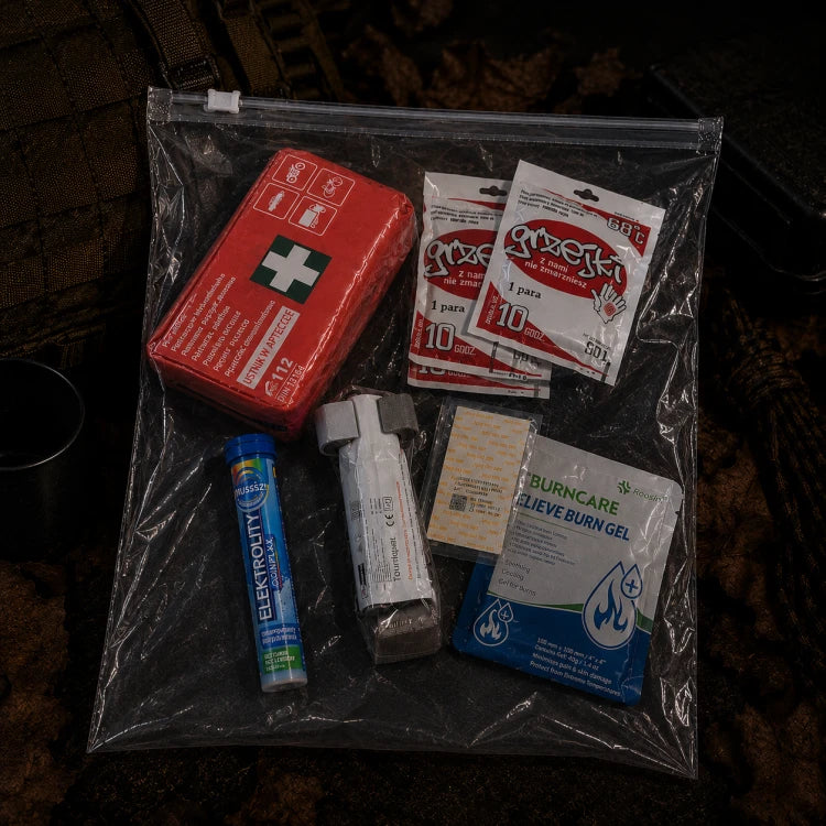 TACTICPACK M RANGER (PLECAK BEZPIECZEŃSTWA)  Plecak ewakuacyjny z wyposażeniem kolor czarny