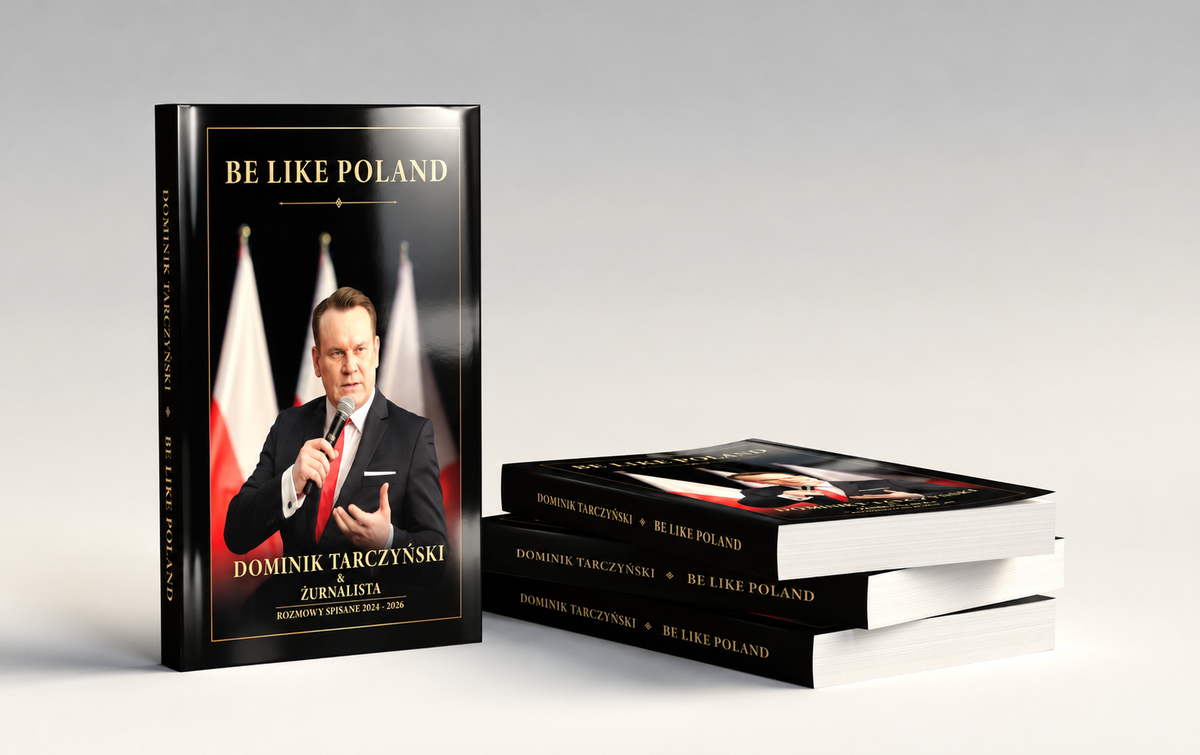 Dominik Tarczyński – Be Like Poland – książka (z autografem)