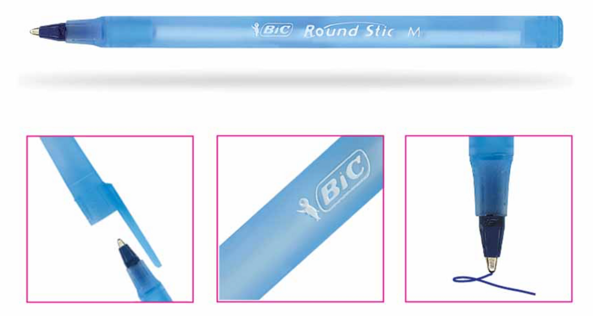 Długopis jednorazowy Bic Round Stick niebieski 9214033