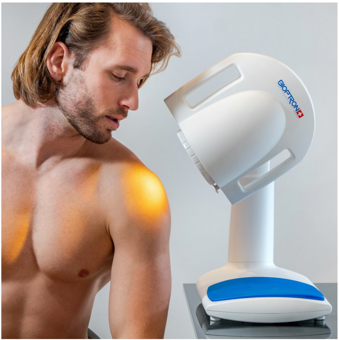 Zepter BIOPTRON® Pro1 na statywie stołowym w zestawie z filtrem fulerenowym ZC60-X®