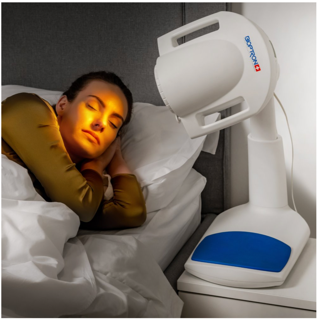 Zepter BIOPTRON® Pro1 na statywie stołowym w zestawie z filtrem fulerenowym ZC60-X®