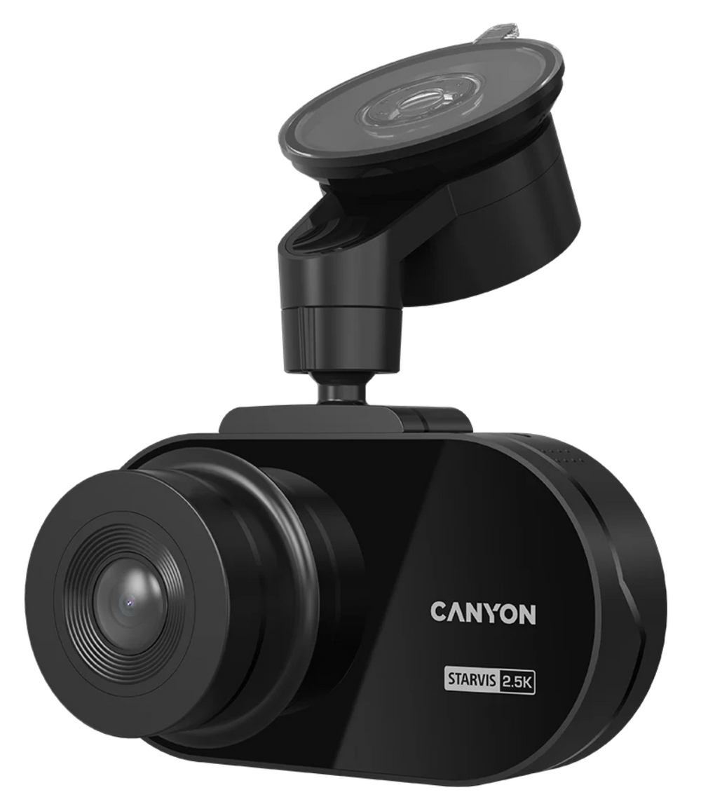 CANYON Wideorejestrator DVR25 WQHD 2.5K 1440p Wi-Fi Czarny