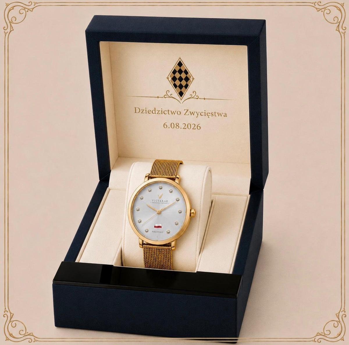 ZEGAREK POLONIA 1 - LADY GOLD.