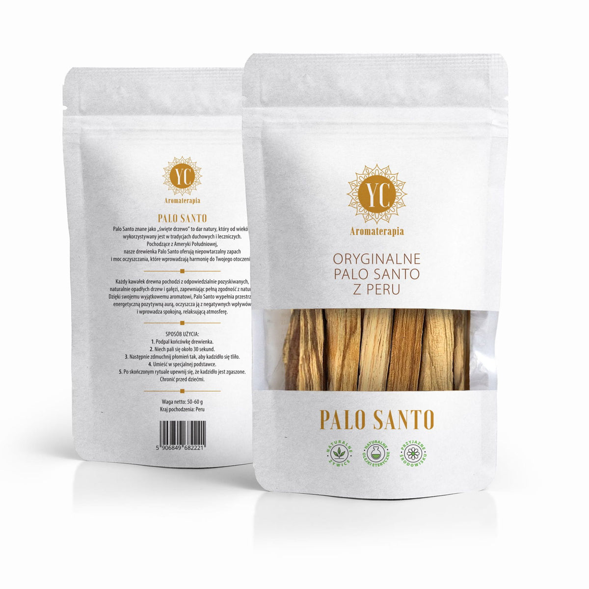 Your Candle NATURALNE KADZIDŁO PALO SANTO DREWIENKA 50-60g