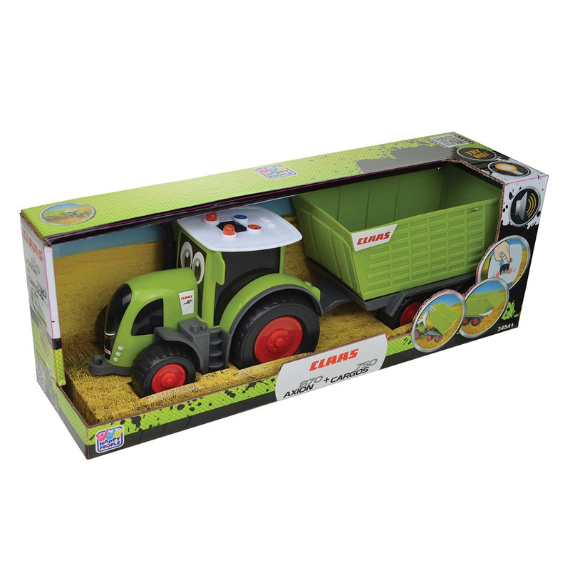 Mini Traktor z przyczepą CLASS Axion870 + Cargos750-3