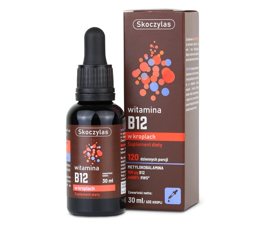 WITAMINA B12 w kroplach (forma metylowana)