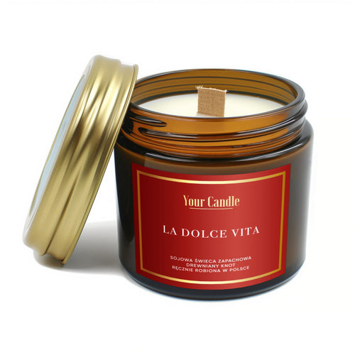 Your Candle Świeca zapachowa sojowa La Dolce Vita-120ml