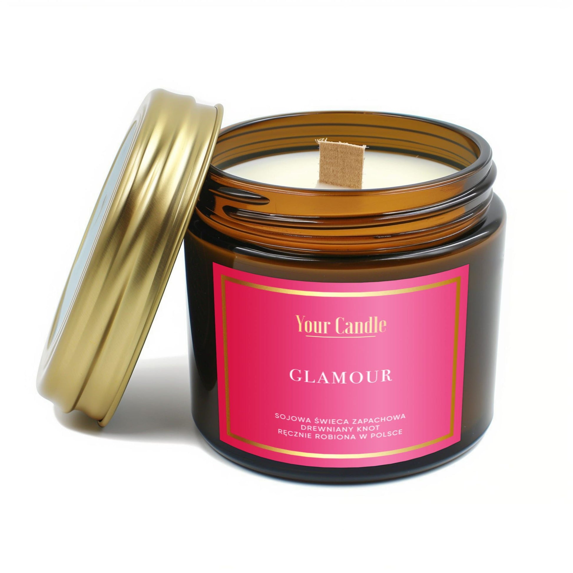 Your Candle Świeca zapachowa sojowa Glamour-120ml-1