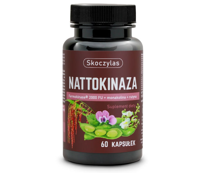NATTOKINAZA Fermokinase® 2000 FU, monakolina, rutyna