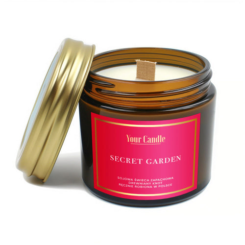 Your Candle Świeca zapachowa sojowa Secret Garden-120ml