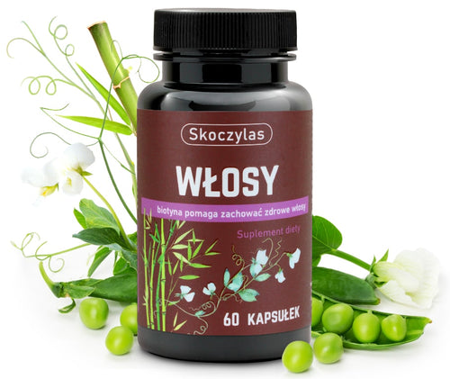 WŁOSY L-cysteina, biotyna, L-metionina