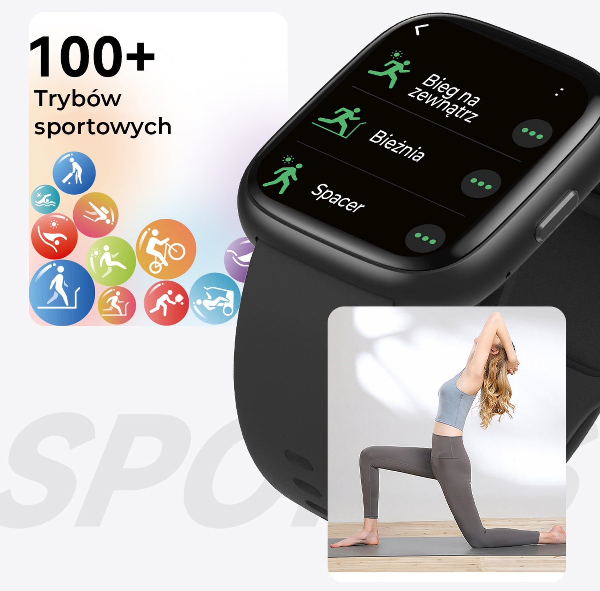 Smartwatch MAXCOM EW06 Srebrny-9