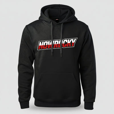 BLUZA Z KAPTUREM MĘSKA CZARNA NOWROCKY  L