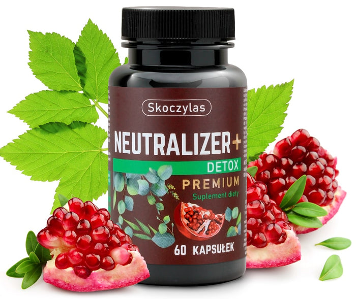 NEUTRALIZER DETOX kwas alfa liponowy, astaksantyna i beta-glukan