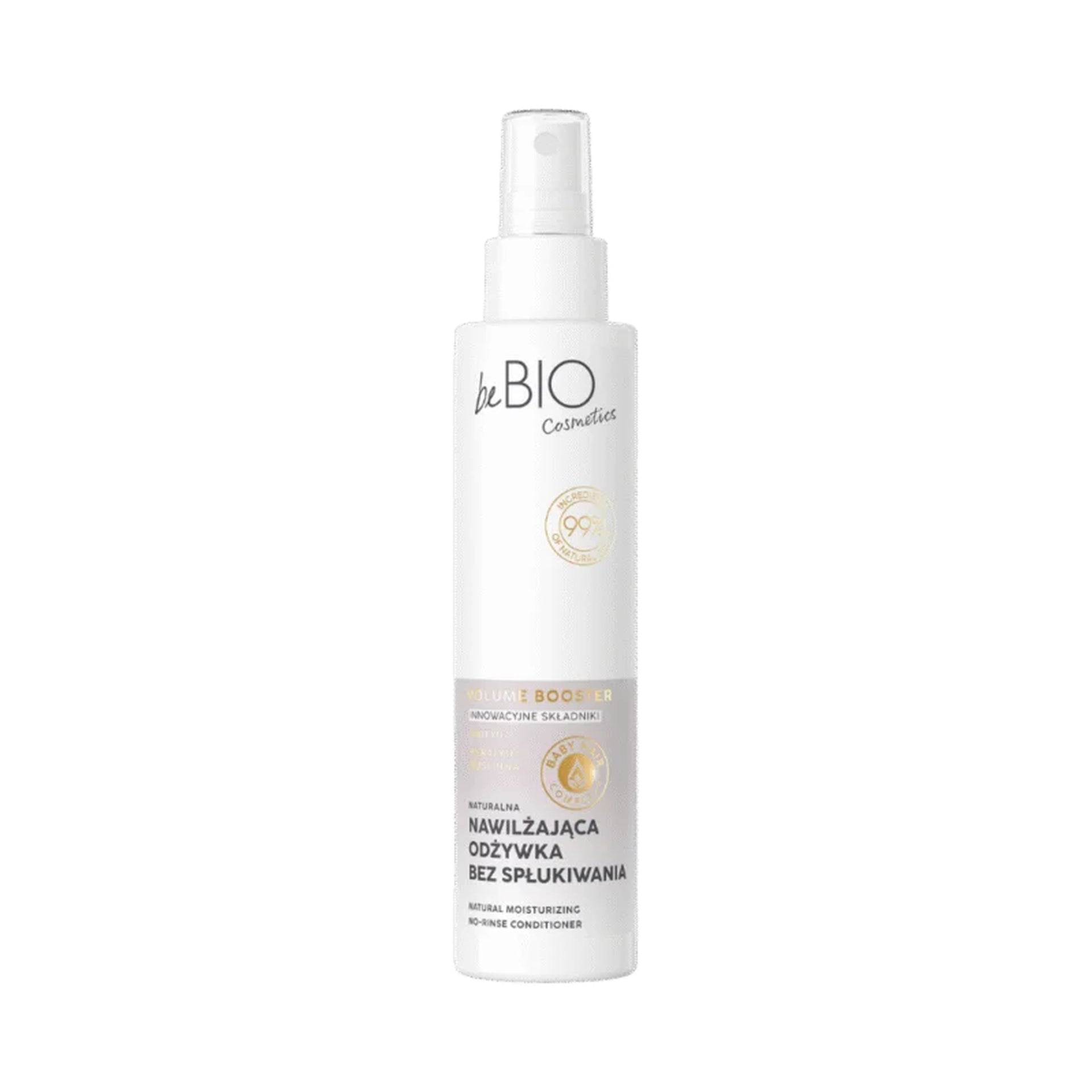 beBIO Baby Hair Complex nawilżająca odżywka bez spłukiwania 150ml