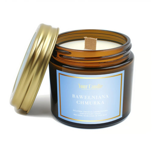 Your Candle Świeca zapachowa sojowa Bawełniana Chmurka- 120ml