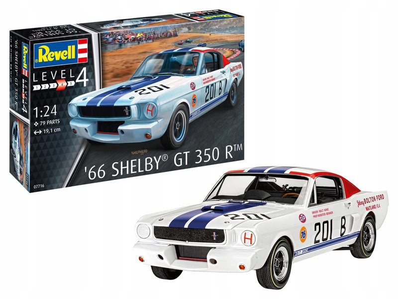 REVELL `66 Shelby GT350R model 1:24-3