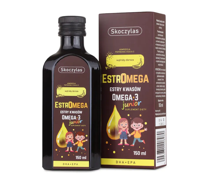 ESTROMEGA rybie kwasy omega 3 junior 150 ml