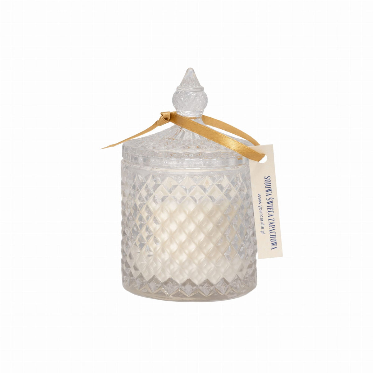 Your Candle SOJOWA ŚWIECA ZAPACHOWA Wanilia Francuska Kryształ -250ml