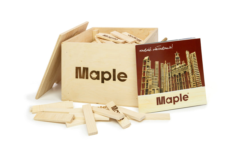 Klocki Maple Skrzynia 200 szt-2