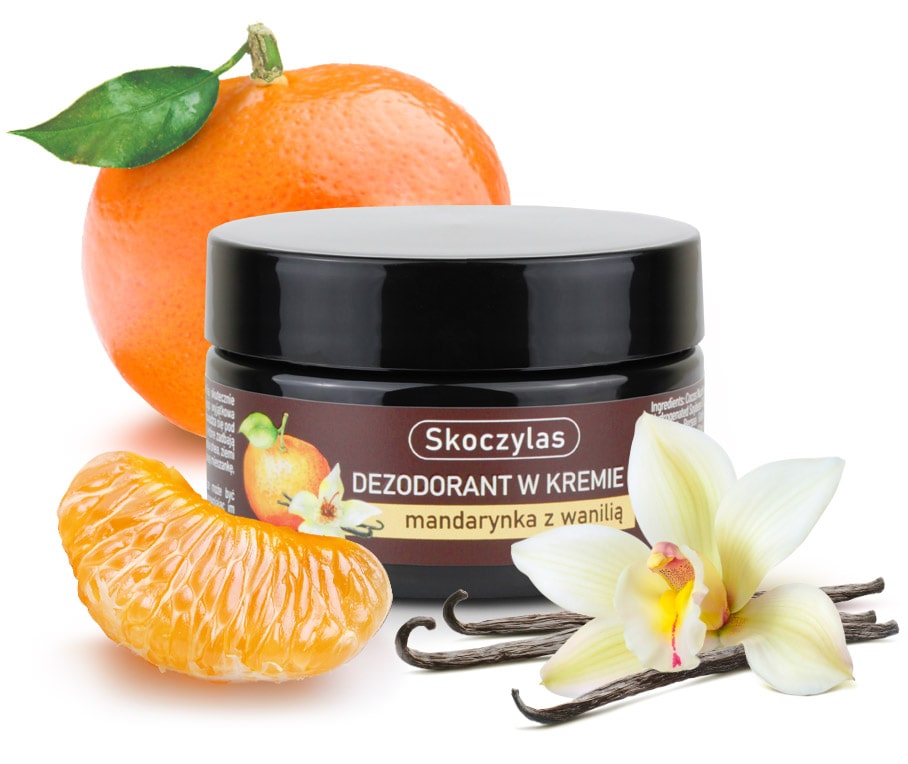 DEZODORANT w kremie mandarynka z wanilią (bez soli aluminium) - 60 ml