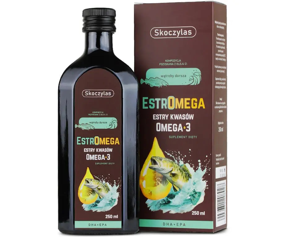 ESTROMEGA rybie kwasy omega 3 DHA+EPA 250 ml