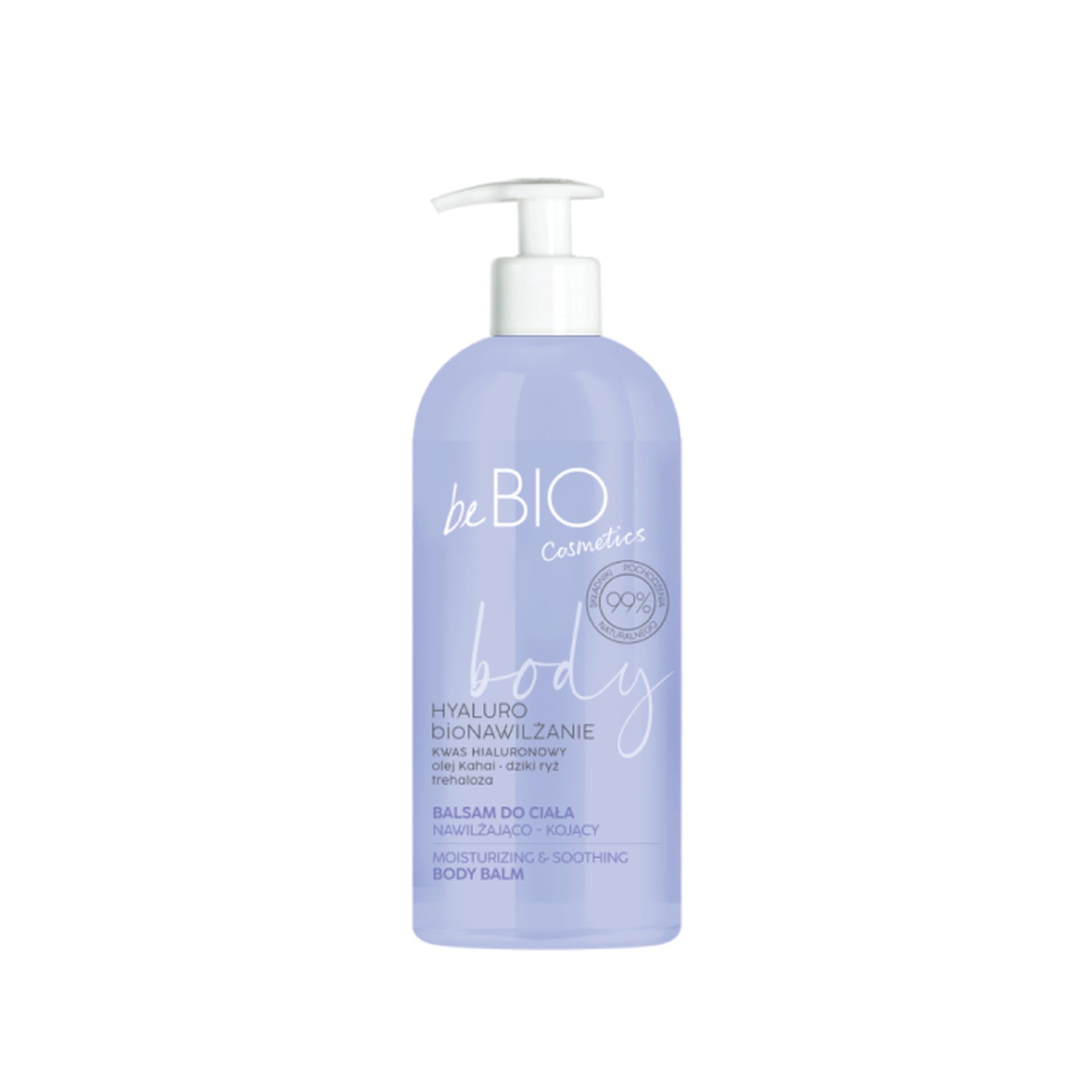 beBIO balsam do ciała Hyaluro bioNawilżenie 350ml