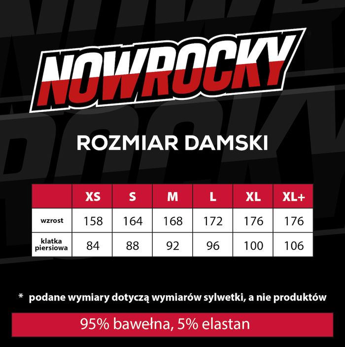 KOSZULKA DAMSKA CZARNA NOWROCKY  M