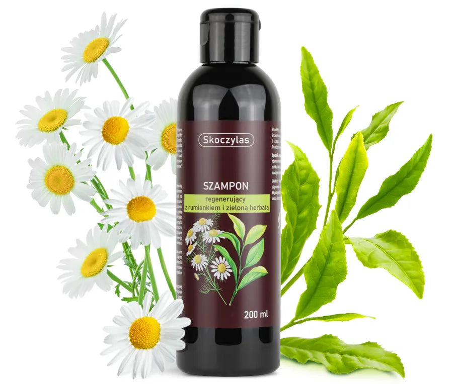 SZAMPON regenerujący z rumiankiem i zieloną herbatą - 200 ml