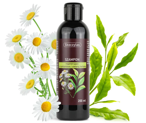 SZAMPON regenerujący z rumiankiem i zieloną herbatą - 200 ml