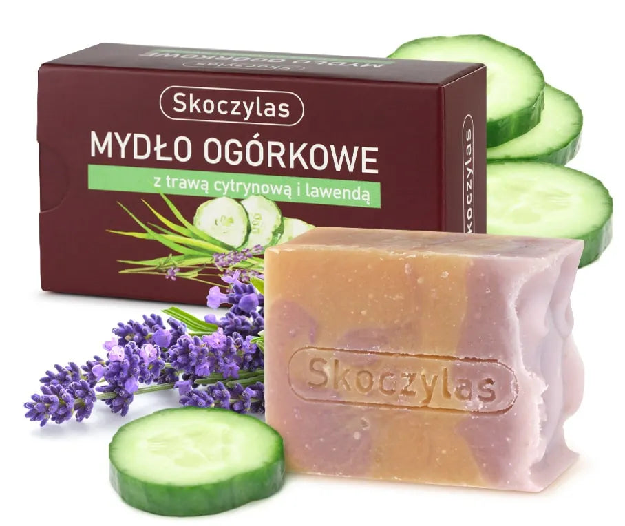 MYDŁO ogórkowe z trawą cytrynową i lawendą - 100 g