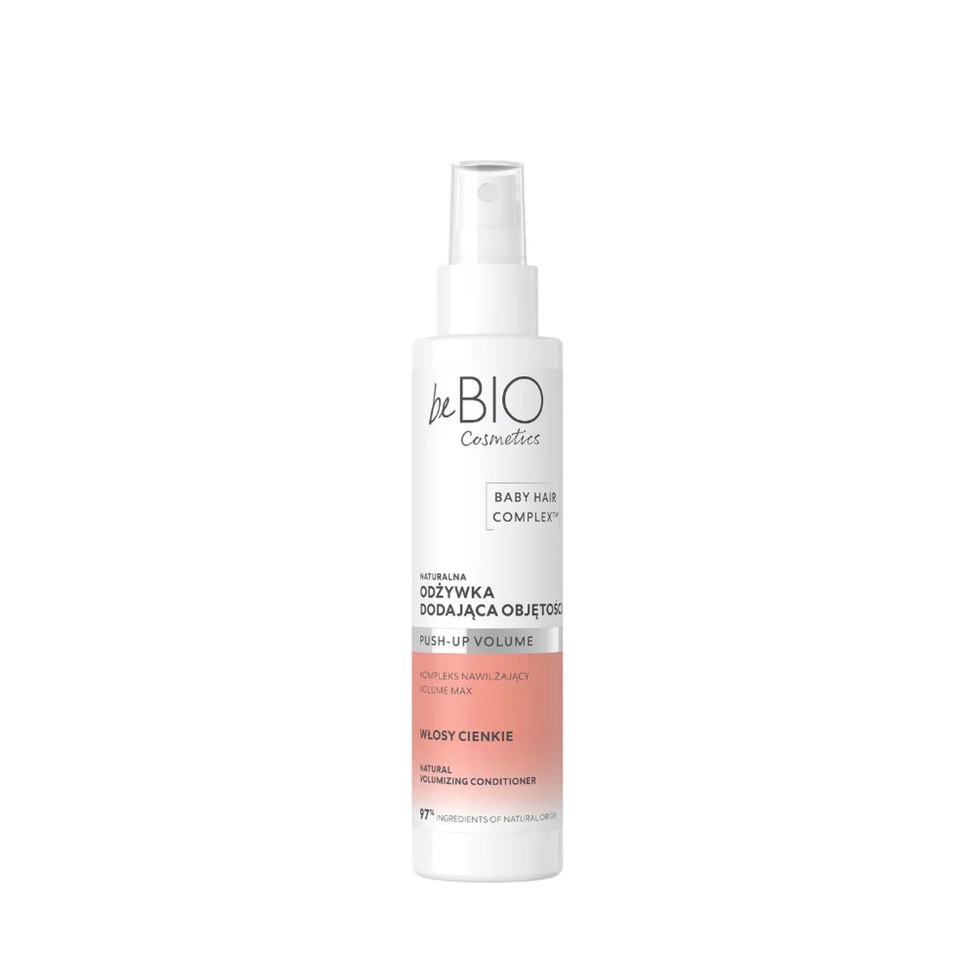 beBIO Baby Hair Complex odżywka bez spłukiwania dodająca objętości do włosów cienkich 150ml