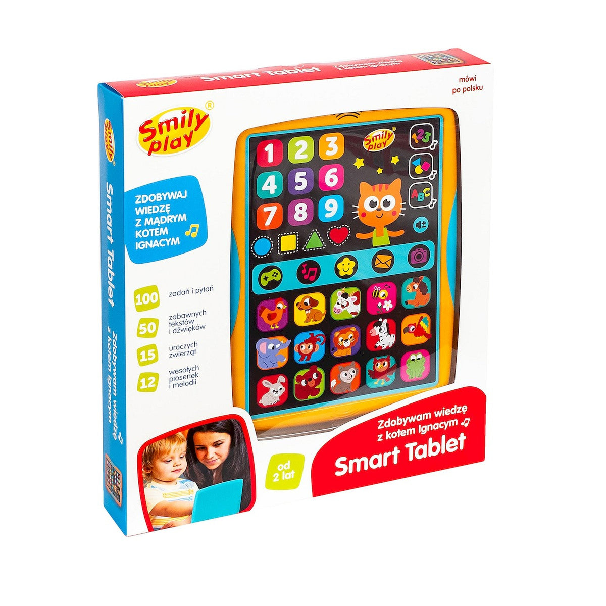 Smily Play Smart Tablet Zdobywam Wiedzę Z Kotem Ignacym