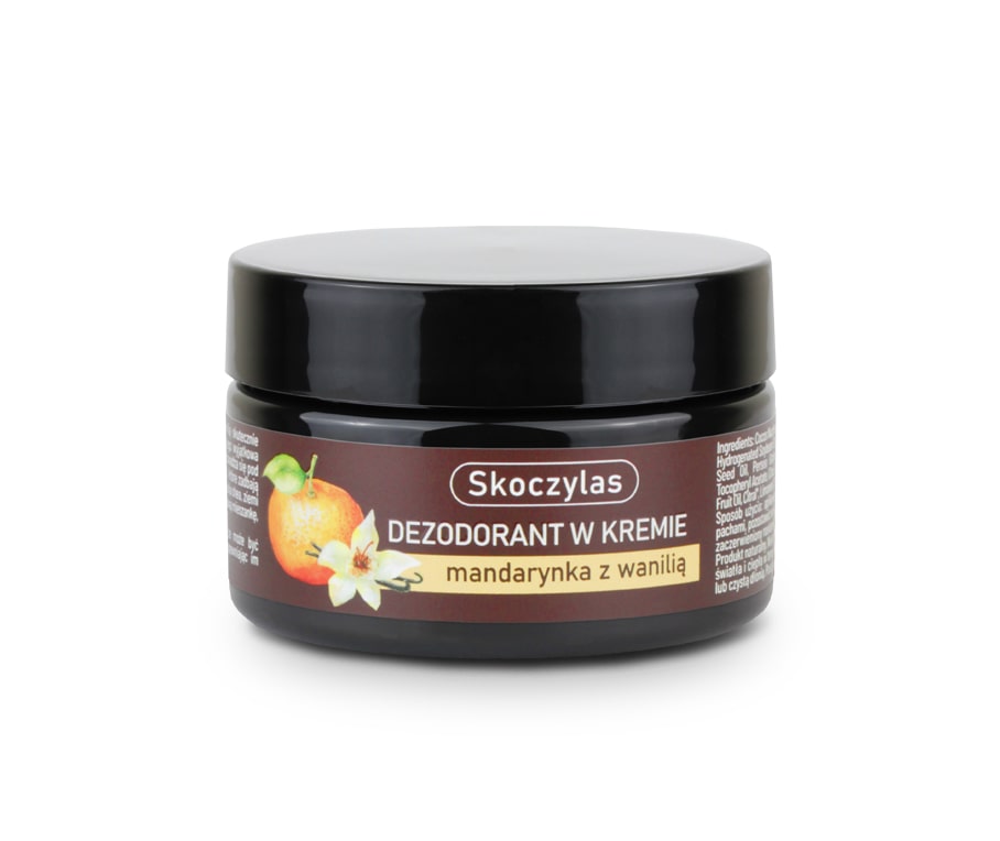 DEZODORANT w kremie mandarynka z wanilią (bez soli aluminium) - 60 ml