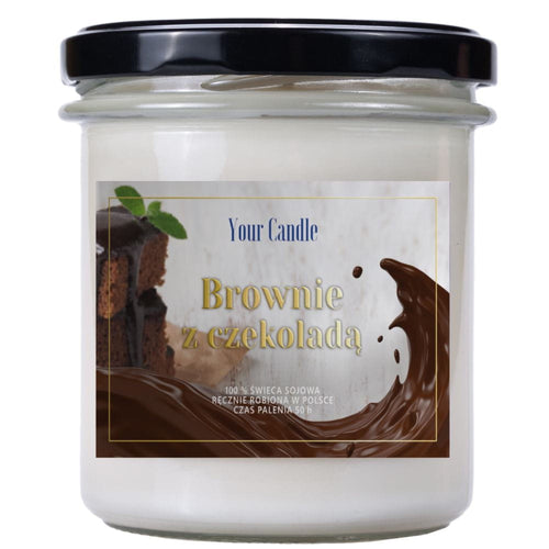 Your Candle Świeca zapachowa sojowa Brownie z czekoladą-300ml