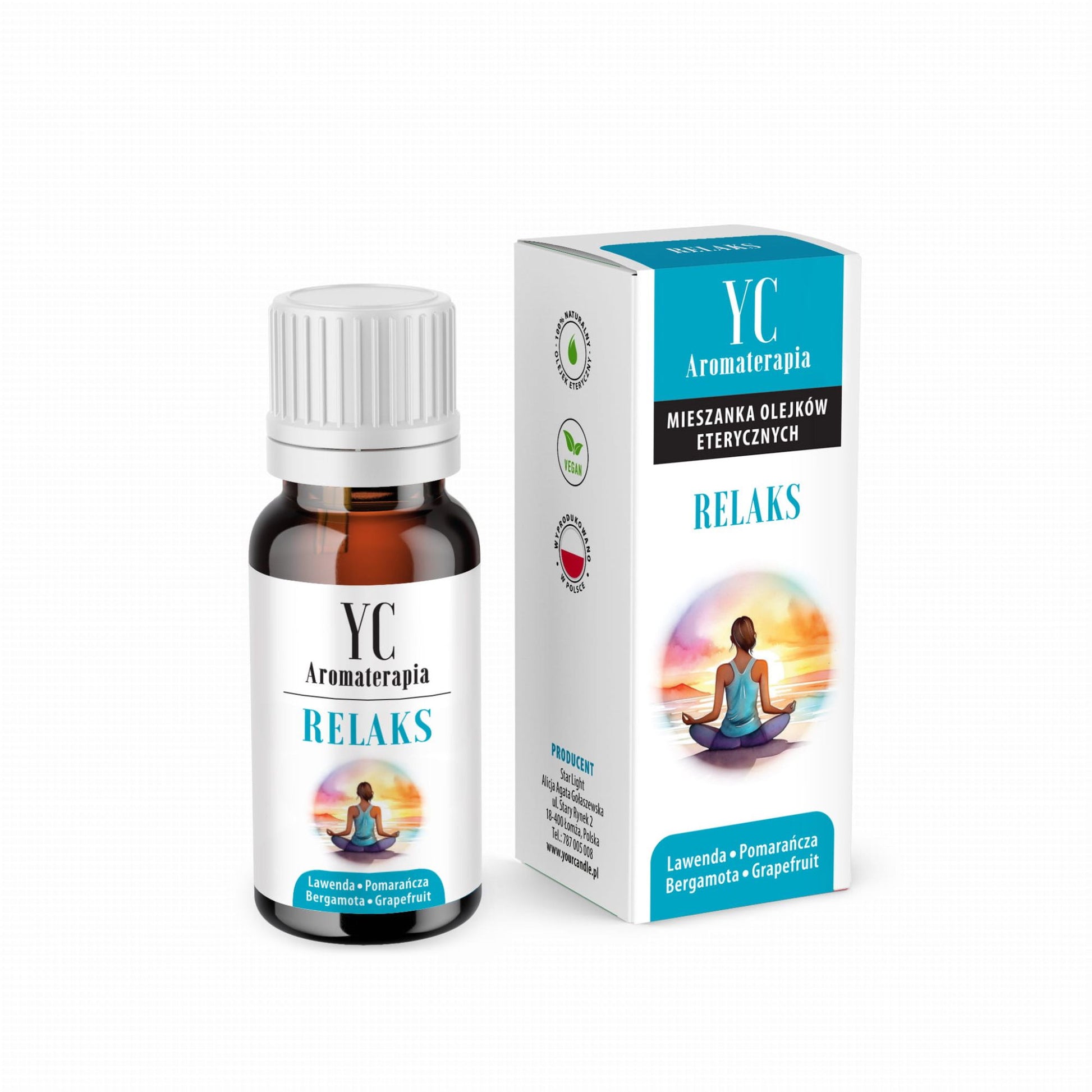 Your Candle Naturalny olejek eteryczny Relaks - 10ml-1
