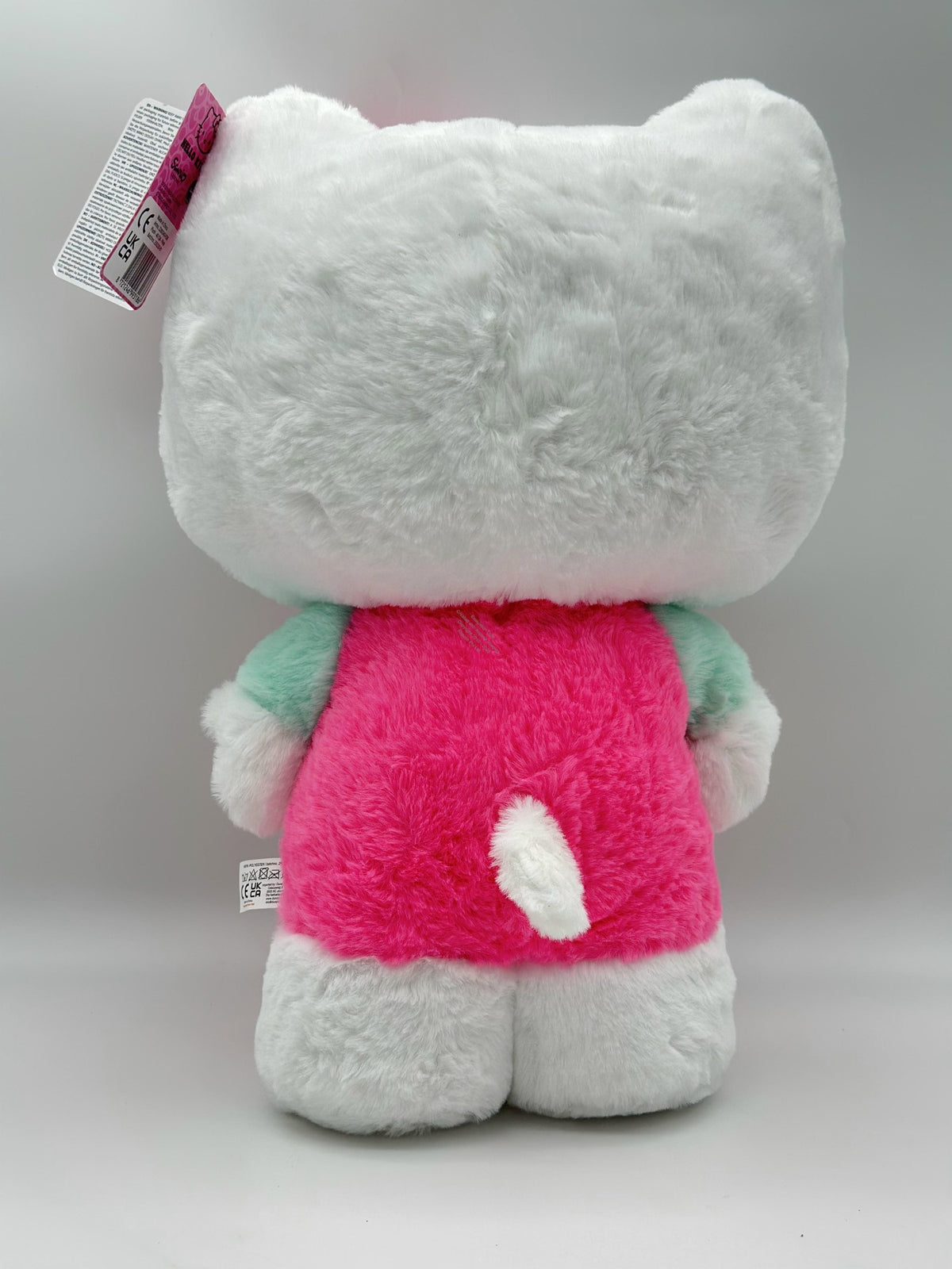 HELLO KITTY 40cm FLUFFY plusz jasny róż