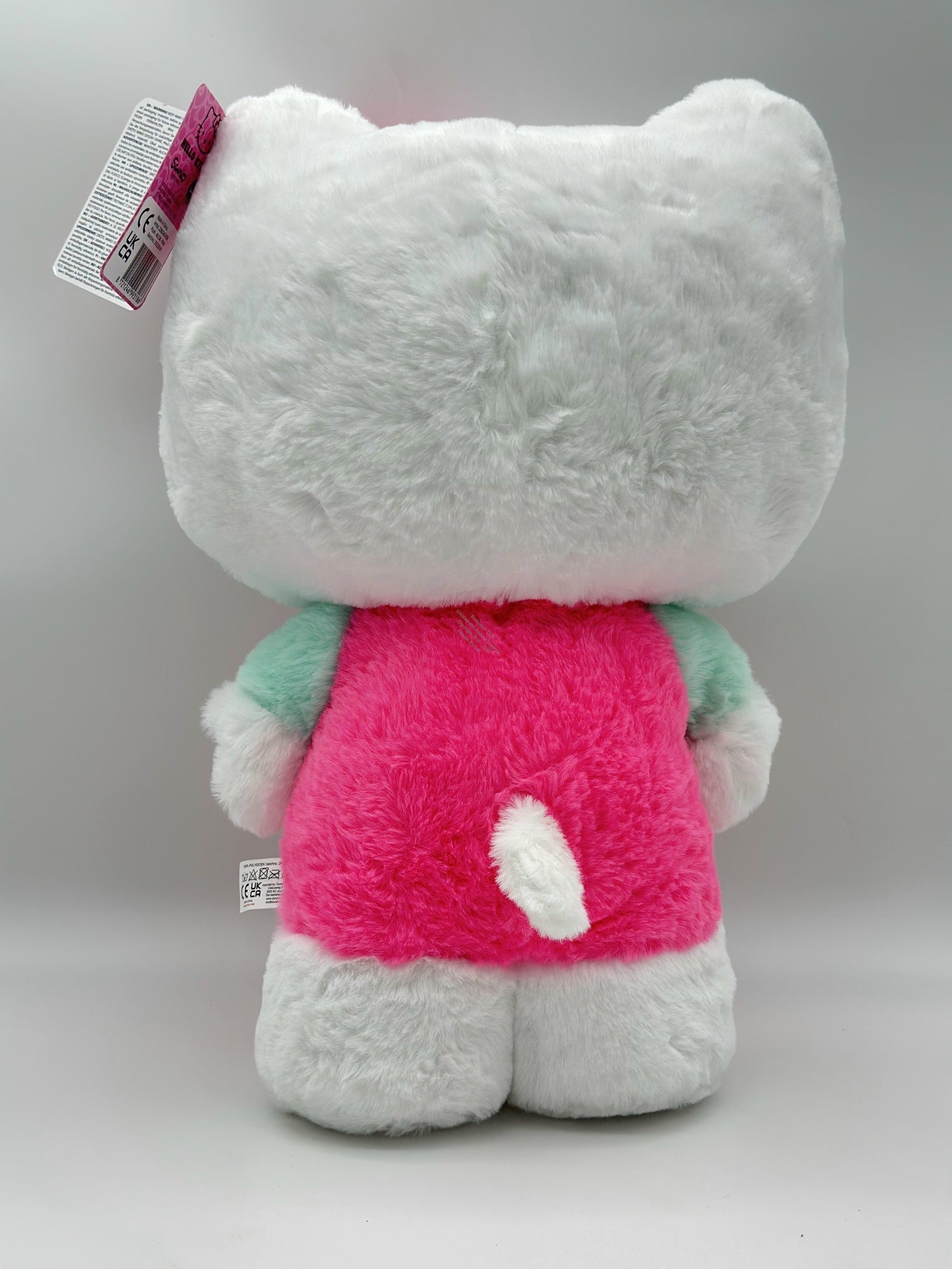 HELLO KITTY 40cm FLUFFY plusz jasny róż-8