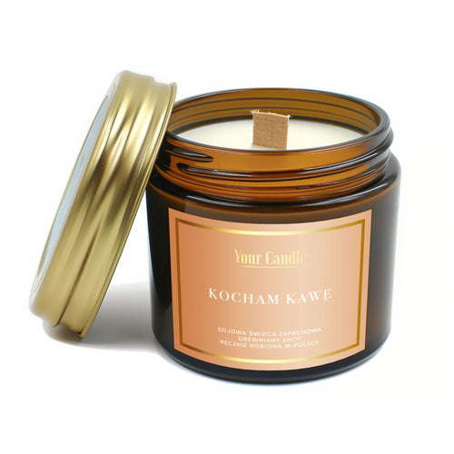 Your Candle Świeca zapachowa sojowa Kocham Kawę-120ml