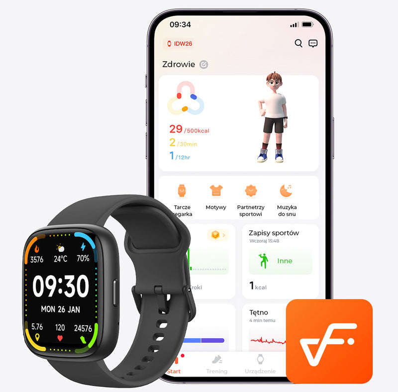 Smartwatch MAXCOM EW06 Srebrny-10