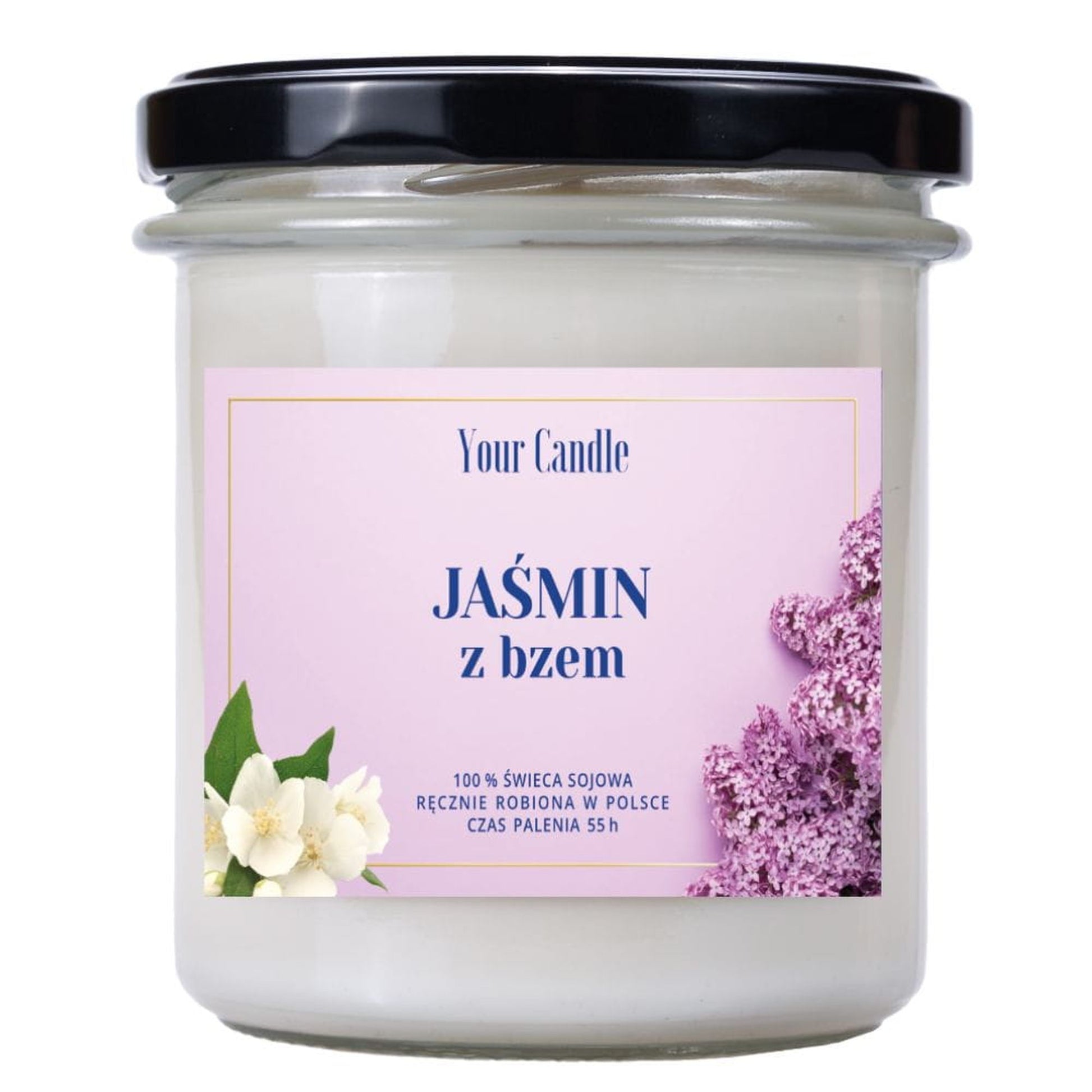 Your Candle Świeca zapachowa sojowa Jaśmin z bzem-300ml-1