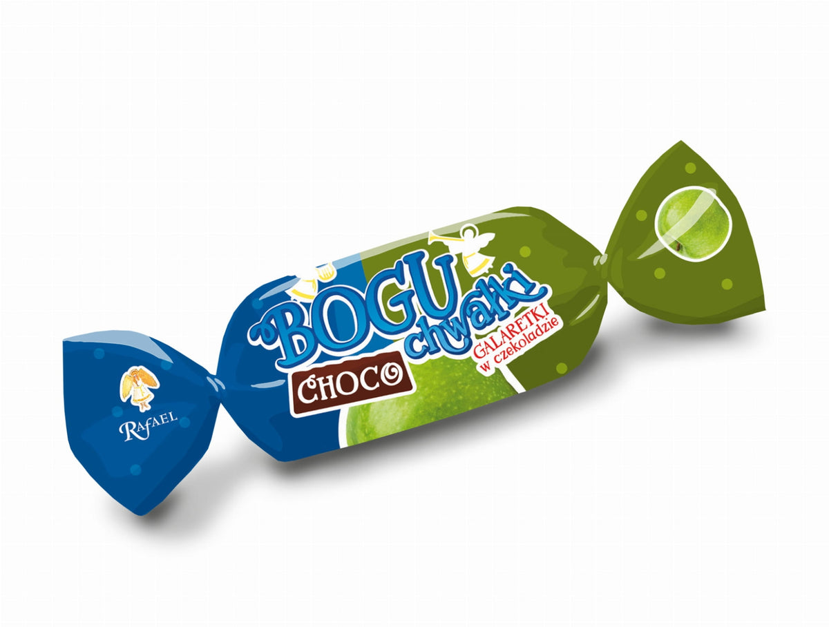 Bogu Chwałki CHOCO Galaretki owocowe w czekoladzie