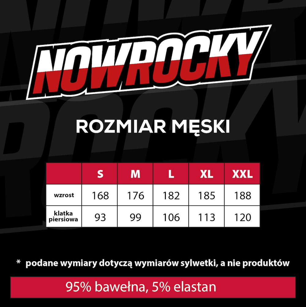 KOSZULKA MĘSKA CZARNA NOWROCKY  L