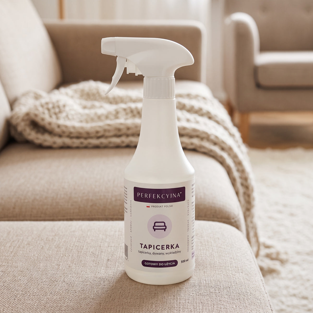 PERFEKCYJNA Tapicerka 500 ml – płyn do tapicerki na kanapie